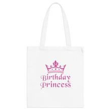 Load image into Gallery viewer, Birthday Princess Tote Bag