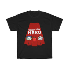 Load image into Gallery viewer, Homeschool Hero Cotton Tee