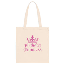 Load image into Gallery viewer, Birthday Princess Tote Bag