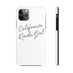 California Kinda Girl Case Mate Tough Phone Cases